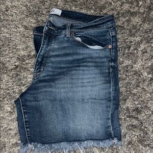 Women's Blue Denim Shorts